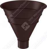Воронка водосборная Аквасистем 90 RR32 темно-коричневый