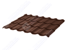 Металлочерепица МЧ2 Монтеррей 0,5 ПЭ RAL8017 шоколад
