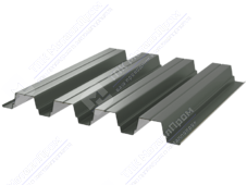 Профнастил полимер Н75 0,7 750/800 ПЭ RAL7005 темно-серый