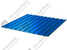 Профнастил полимер С10 0,4 1130/1155 ПЭ RAL5005 сигнально-синий