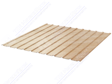 Профнастил полимер С10 0,45 1130/1155 ДПП OM031A натур дерево