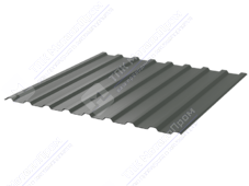 Профнастил полимер СП20 0,7 1100/1150 ПЭ RAL7005 темно-серый