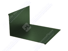 Планка примыкания верхняя 145 250 0,45 2м стандарт ПЭ RAL6005 зеленый мох К-501