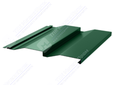 Сайдинг кораб доска 228/255 0,45 ПЭ RAL6005 зеленый мох