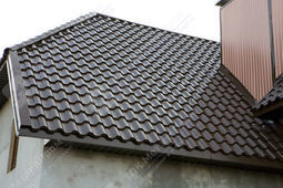 Металлочерепица Андалузия п/э шоколад 0,5 мм