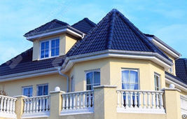 Металлочерепица Монтеррей п/э RAL 5002 (ультрамарин) 0,55 мм