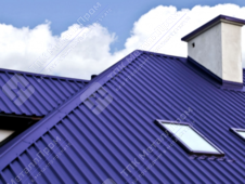 Профнастил МП-20 п/э RAL 5002 (ультрамарин) 0,7 мм