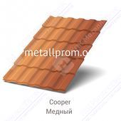 Металлочерепица Монтекристо 0,5 мм Медный