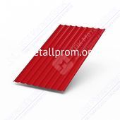 Профнастил красный МП-20x1100 0,7 мм