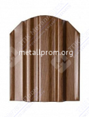 Металлический штакетник Unix, PRINTECH, ширина 118 мм, ЮниСтрейд