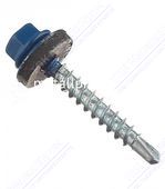 Саморез кровельный синий 4,8x29 RAL 5005 (упаковка) 250 шт