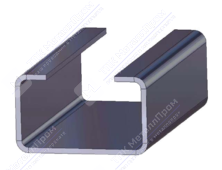 Гнутый С-образный профиль 180х60х32х4 мм
