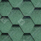 Гибкая черепица Katepal Katrilli Однослойная (Зелень-моховый)