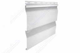 Сайдинг виниловый Ю-Пласт Корабельный брус (Белый)