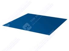 Лист с полимерным покрытием 0,5 мм ПЭ RAL5005 сигнально-синий