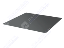 Лист с полимерным покрытием 0,5 мм ПЭ в пленке RAL7005 темно-серый