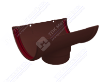 Воронка желоба GrandLine 120 87 пластик шоколад