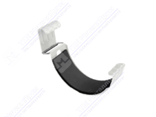 Соединитель желоба GrandLine 150 металл RAL9003 сигнально-белый