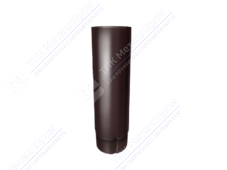Труба водосточная GrandLine 100 1м металл RAL8017 шоколад