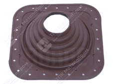 Проходка кровельная BORGE №4 75-160 прямая коричневый