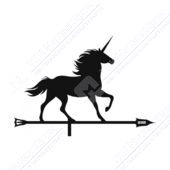 Флюгер BORGE Единорог 700 435