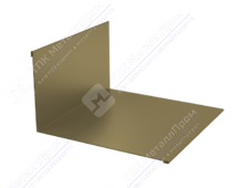 Планка примыкания верхняя 145 250 0,45 2м стандарт ПЭ RAL1014 слоновая кость К-501